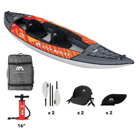 Aqua Marina Memba 2 Person Inflatable Kayak