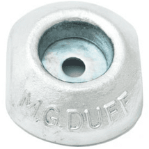 MG Duff Aluminium Hull Anode .4kg Kit AD56KIT Backing Pad & Nut