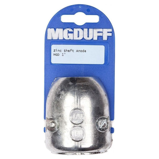 MG Duff  and Z Guard Zinc Streamline Shaft Anodes