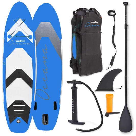 Summit Oceana 10ft Paddleboard SUP Royal Blue Kit