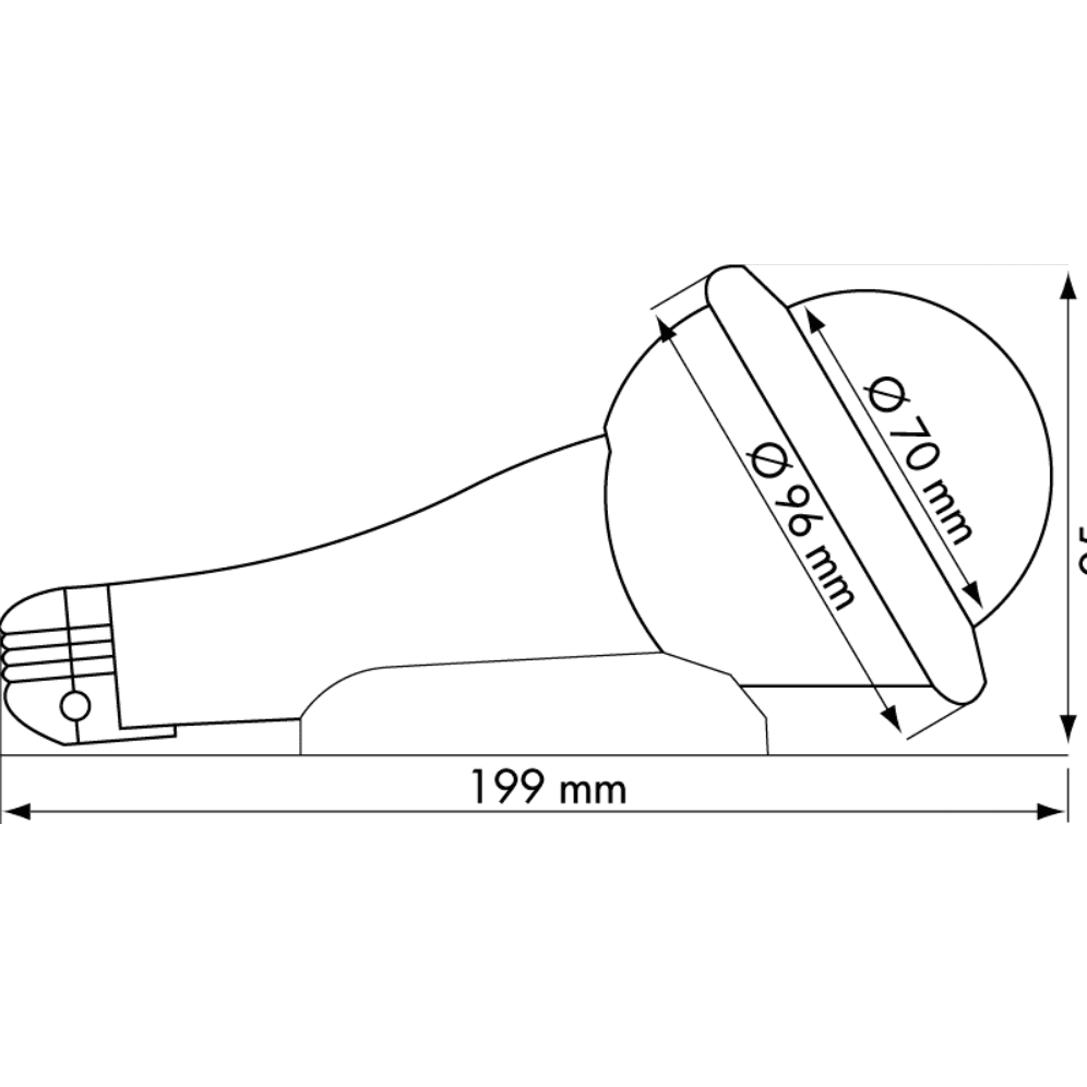Plastimo Iris 100 Steering and Handbearing Compass 63874