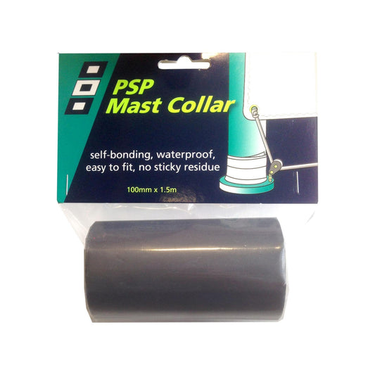 PSP Marine Waterproof Mast Collar Tape Black 100mm x 1.5m