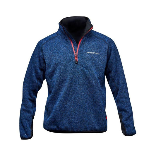Rooster Technical Sweater Fleece Lined Navy