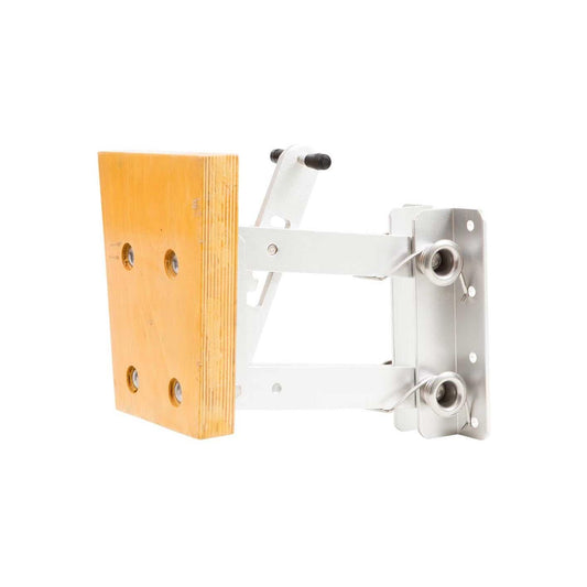 Seago Yachting Alloy Outboard Bracket with Wooden Pad