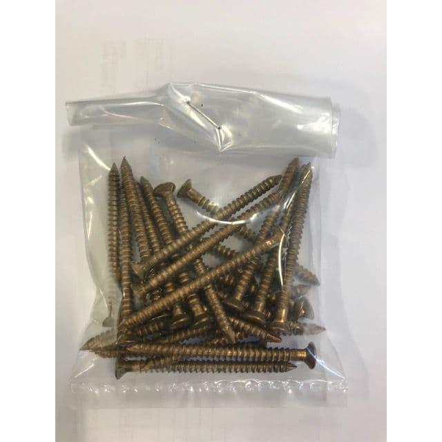 Silicon Bronze Grip Fast Nails Ring Shank  2" x 10g 100grm Pack