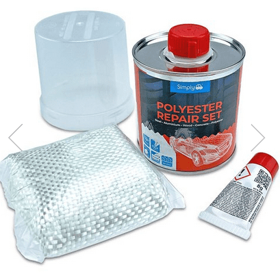 Simply Polyester Resin Repair Set  Larger Structural Repairs