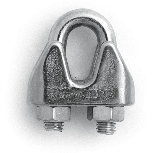 SS Bulldog Clips Wire Rope Grips Stainless Steel