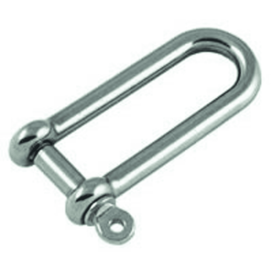 Stainless Round Body Long Dee Shackle Forged Pin 5-8mm