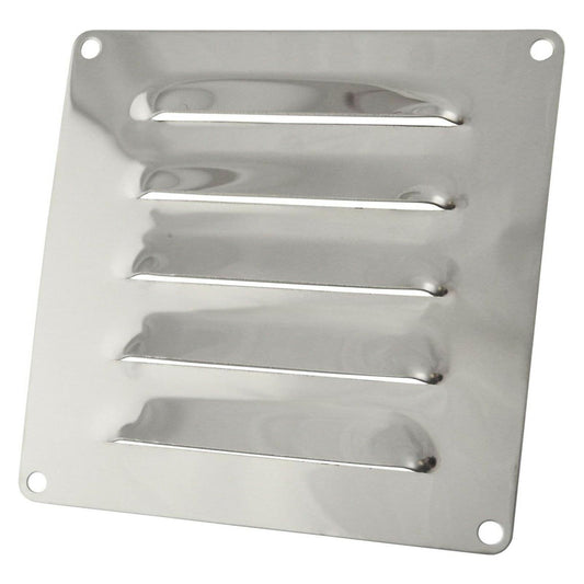 Stainless Steel Louvred Air Vent 120mm x 120mm