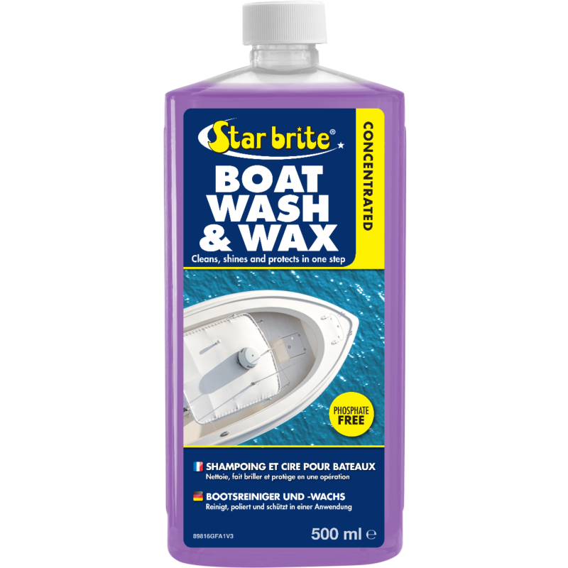 Starbrite Boat Wash and Wax 500ml