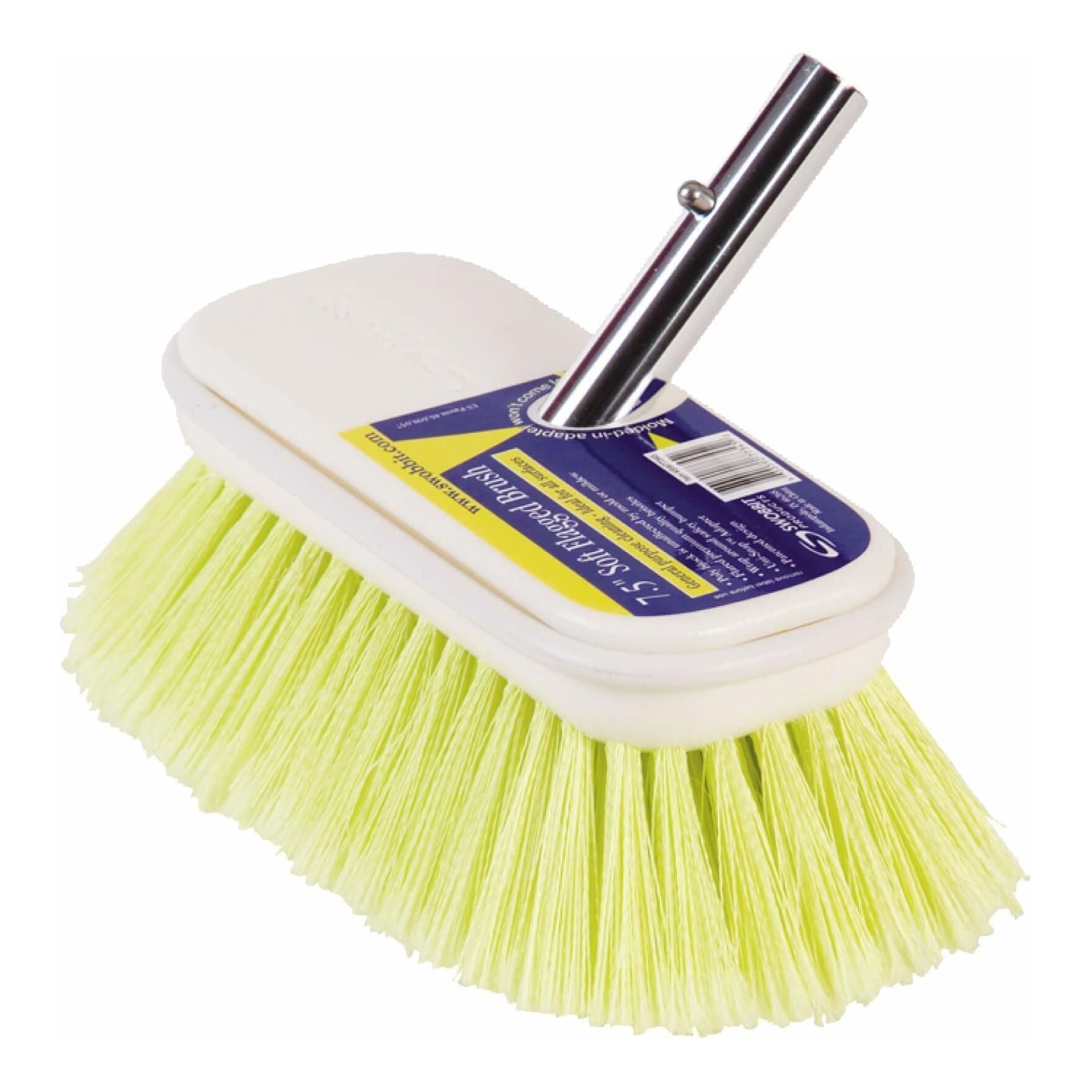 Swobbit 7 1/2" Soft Boat Brush General Purpose Cleaning