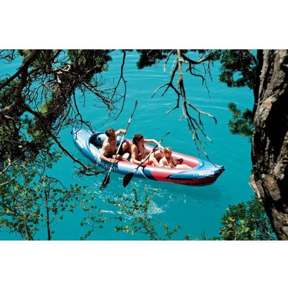 Tahiti Plus Sevylor Inflatable Kayak  Kit Paddles and Pump