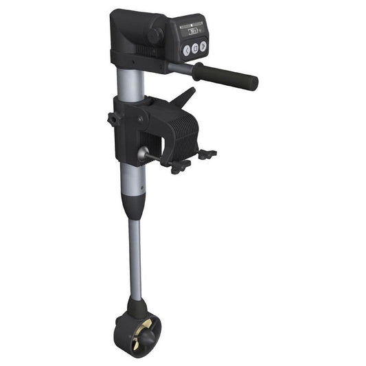 ThrustMe Kicker - Transom Mount Electric Outboard Motor with FREE 12V Charger