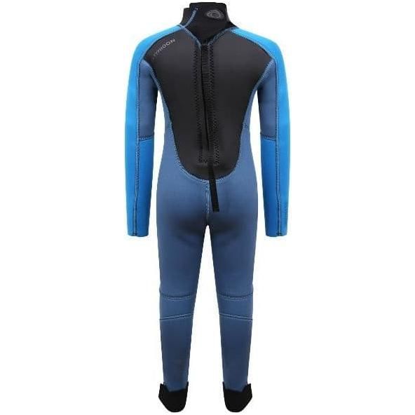 Typhoon Swarm  One Piece Infant Wetsuit Steel Blue