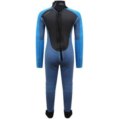 Typhoon Swarm  One Piece Infant Wetsuit Steel Blue