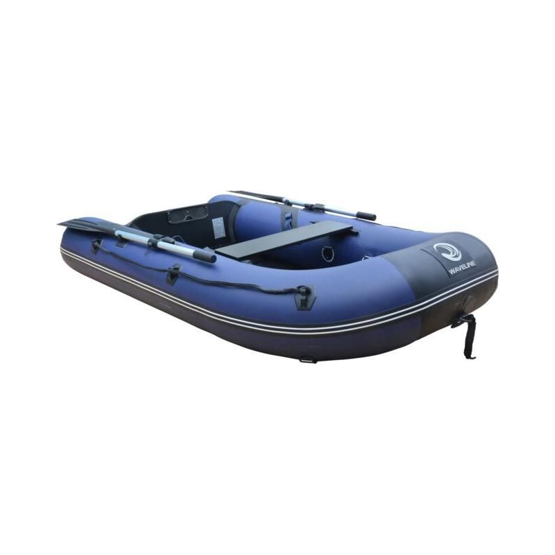 Waveline 2.1m Lightweight Navy Inflatable Dinghy - FREE Electric Pump!