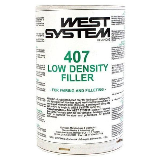 West Epoxy 407 Low-Density Filler for Fairing Brown in Colour