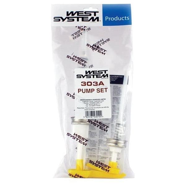 WEST SYSTEM 303 Special Ratio 3:1 Mini Pump Sets for 207/209 Hardeners